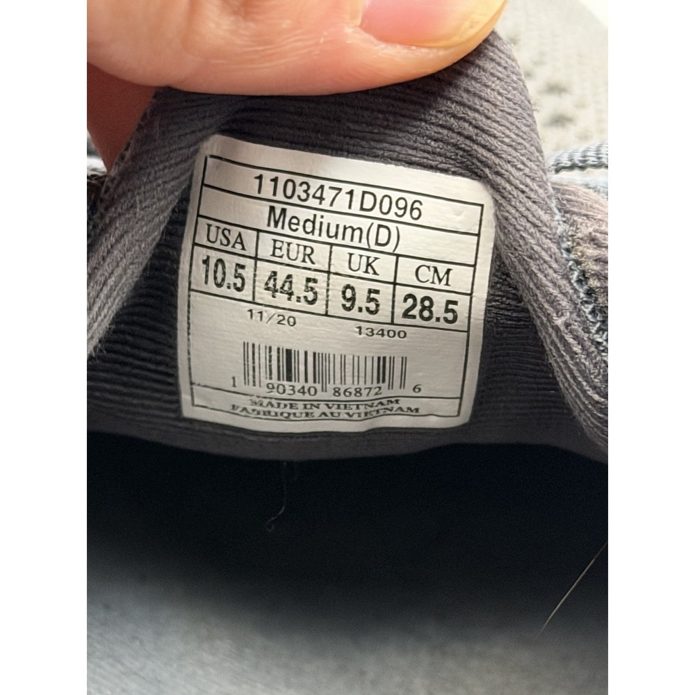 Brooks Revel 4 Men's Size 10.5 D Medium Running Shoes Sneakers Gray 1103471D096 - Picture 9 of 9